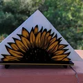 Đồ cắm khăn giấy hoa hướng dương - in hai màu - Thumbnail 1