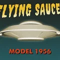 Mô hình Đĩa bay UFO cổ điển (Fidget toy / Vật trang trí) - Thumbnail 1