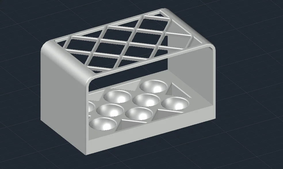 Giá Đựng Ống Nghiệm 3D Đa Năng - Phụ Kiện Gọn Gàng Cho Mọi Không Gian - Image 1