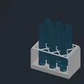 Giá Đựng Ống Nghiệm 3D Đa Năng - Phụ Kiện Gọn Gàng Cho Mọi Không Gian - Thumbnail 5