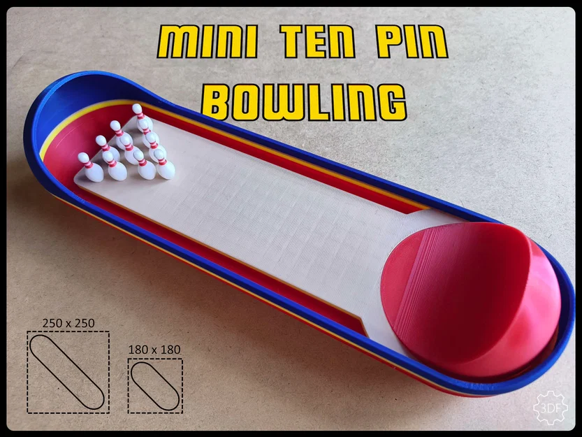 Mini Ten Pin Bowling - Trò chơi Bowling 10 ki mini - Image 1