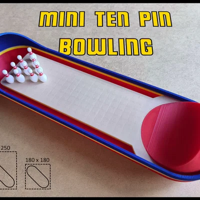 Mini Ten Pin Bowling - Trò chơi Bowling 10 ki mini