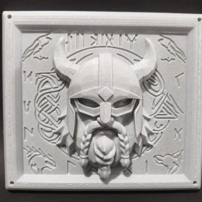Phù điêu Viking Norse Mythology treo tường