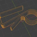 Móc treo dây cáp dưới bàn dạng tham số và tùy chỉnh (Parametric & Procedural) - Thumbnail 3