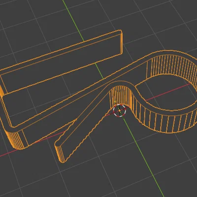 Móc treo dây cáp dưới bàn dạng tham số và tùy chỉnh (Parametric & Procedural)