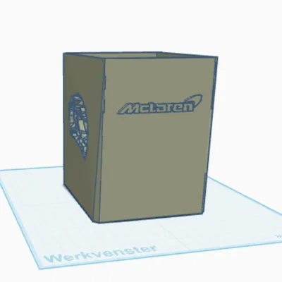 Ống cắm bút McLaren - Mô hình in 3D độc đáo cho người yêu tốc độ