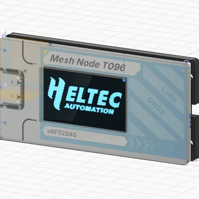 Vỏ Bảo Vệ Heltec Mesh Node T096 - Thiết Kế Cho Dự Án Meshtastic