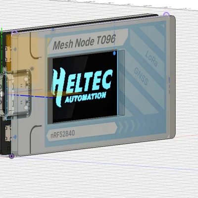 Vỏ Bảo Vệ Heltec Mesh Node T096 - Thiết Kế Cho Dự Án Meshtastic