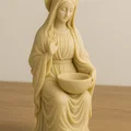 File STL Giá Nến Đức Mẹ Maria | Tượng Nến Trà Công Giáo - Thumbnail 6