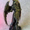 Dark Horned Guardian – Tượng Nữ Quỷ Có Cánh Phong Cách Fantasy - Thumbnail 3
