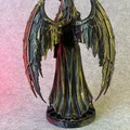 Dark Horned Guardian – Tượng Nữ Quỷ Có Cánh Phong Cách Fantasy - Thumbnail 5
