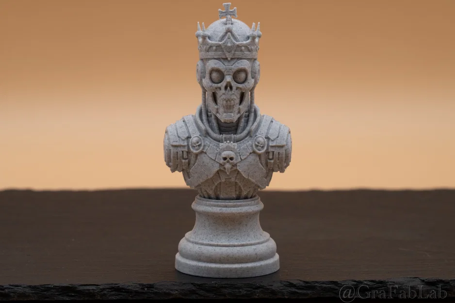 Dominion of Bone & Steel "King" - Quân cờ vua phong cách Cybernetic - Image 2