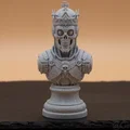Dominion of Bone & Steel "King" - Quân cờ vua phong cách Cybernetic - Thumbnail 2