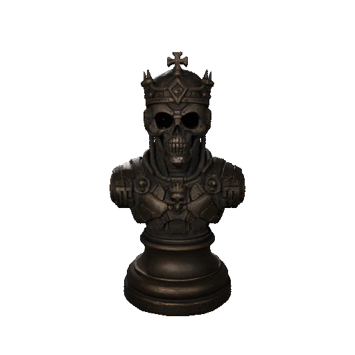 Dominion of Bone & Steel "King" - Quân cờ vua phong cách Cybernetic - Image 5