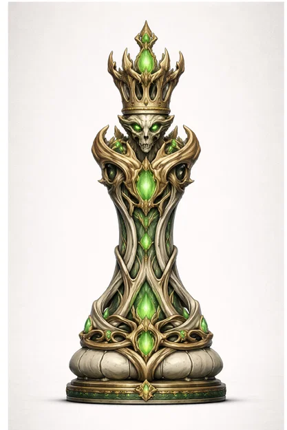 Verdant Liturgy "King" - Quân cờ Vua đầy uy quyền - Image 6