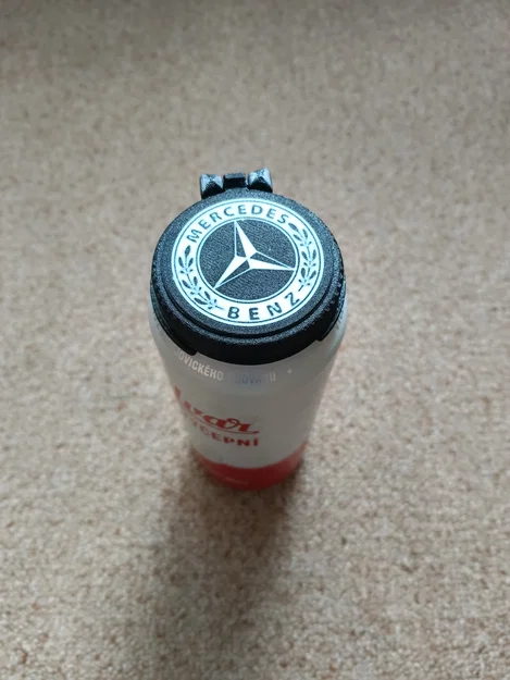 Nắp đậy lon nước 3D logo Mercedes-Benz sang trọng - Image 3