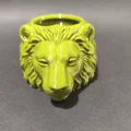 Bộ Chậu Trồng Cây Sen Đá Hình Sư Tử 3D Hiện Đại - Thumbnail 2