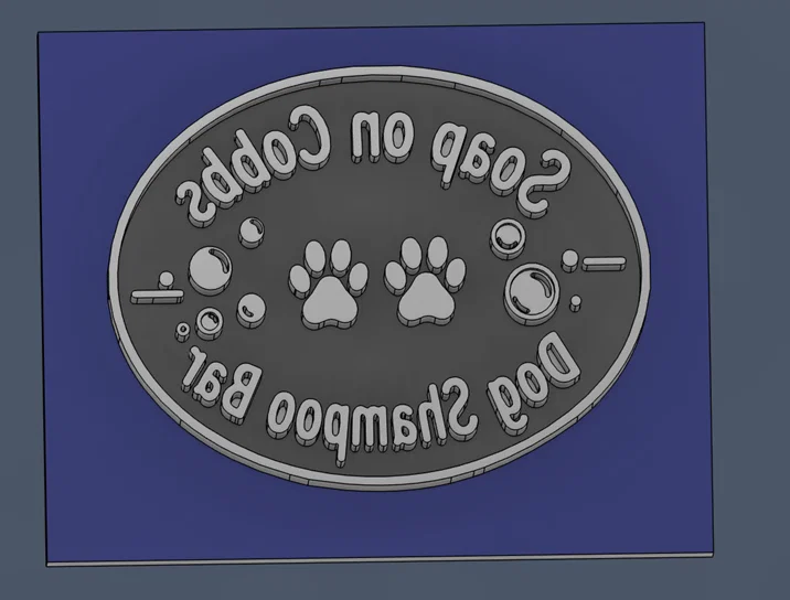 Khuôn in dấu xà phòng Dog Shampoo Bar chuyên nghiệp - Image 2