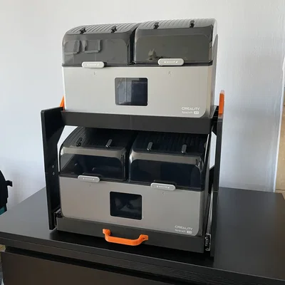 Giá đỡ đôi Creality SpacePi X4 cho máy in INDX