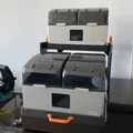 Giá đỡ đôi Creality SpacePi X4 cho máy in INDX - Thumbnail 3