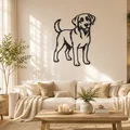 Nghệ thuật Treo tường Labrador Retriever - Trang trí Nhà cửa cho Người yêu Chó - Thumbnail 1