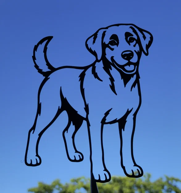 Nghệ thuật Treo tường Labrador Retriever - Trang trí Nhà cửa cho Người yêu Chó - Image 2