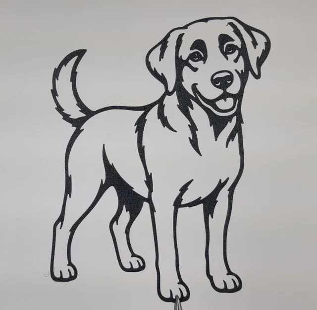 Nghệ thuật Treo tường Labrador Retriever - Trang trí Nhà cửa cho Người yêu Chó - Image 3