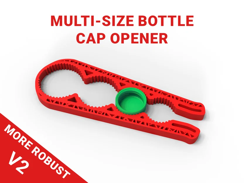 Dụng cụ mở nắp chai đa năng cứng cáp (Multi-Size) - Image 1