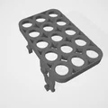 Bộ giá đỡ và khay lưu trữ pin Makita 18650 in 3D - Thumbnail 3