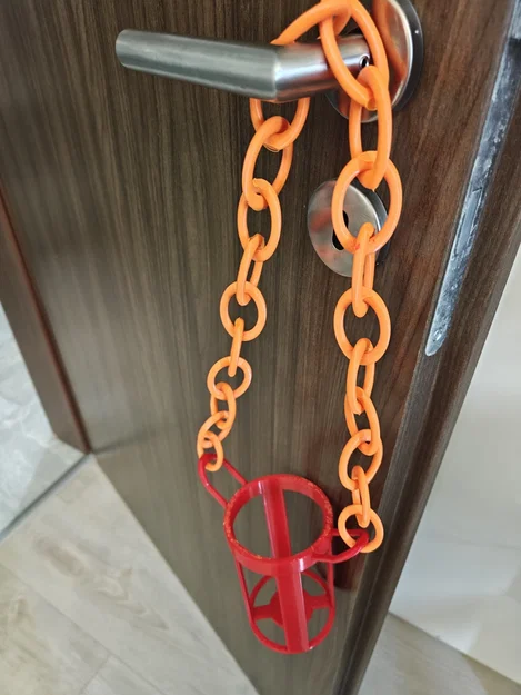 Giá đỡ cốc có quai xách dạng xích in liền khối - Image 2