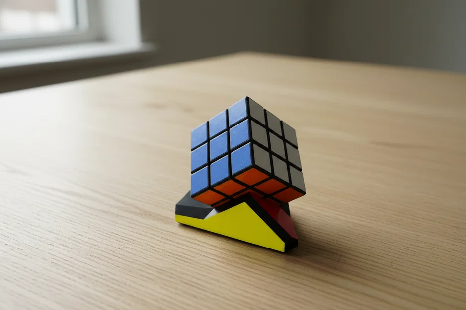 Đế giữ Rubik (Cube holder) thiết kế tối giản hiện đại cho dân chơi - Image 1