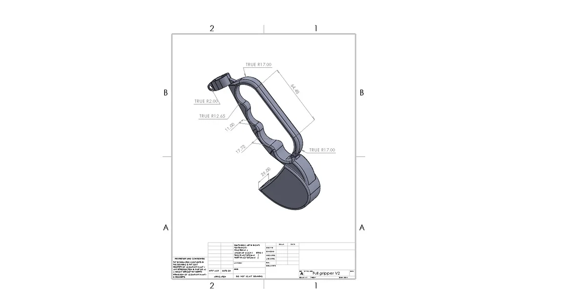 Tay cầm hỗ trợ chải tóc (Hair brush gripper) - Image 4