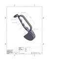 Tay cầm hỗ trợ chải tóc (Hair brush gripper) - Thumbnail 4