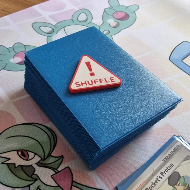 Shuffle marker/token - Token nhắc nhở xáo bài cho TCG - Image 1