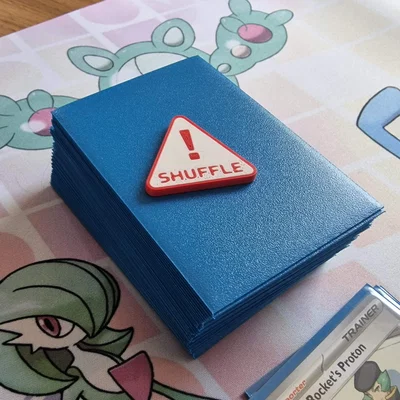 Shuffle marker/token - Token nhắc nhở xáo bài cho TCG