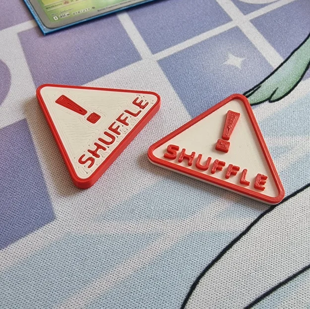 Shuffle marker/token - Token nhắc nhở xáo bài cho TCG - Image 2