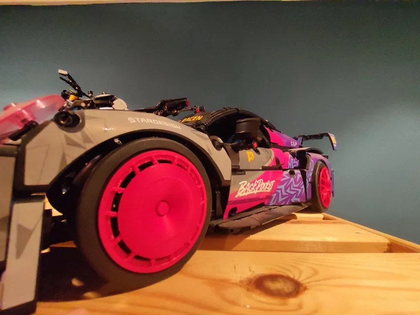 Ốp mâm bánh xe 3D độc đáo cho mô hình Lego Technic - Image 1