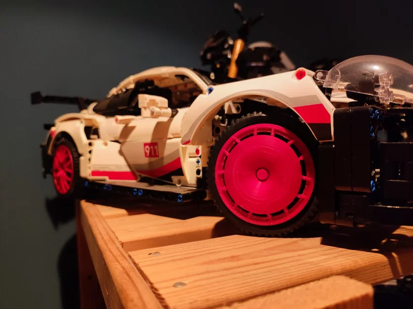 Ốp mâm bánh xe 3D độc đáo cho mô hình Lego Technic - Image 6