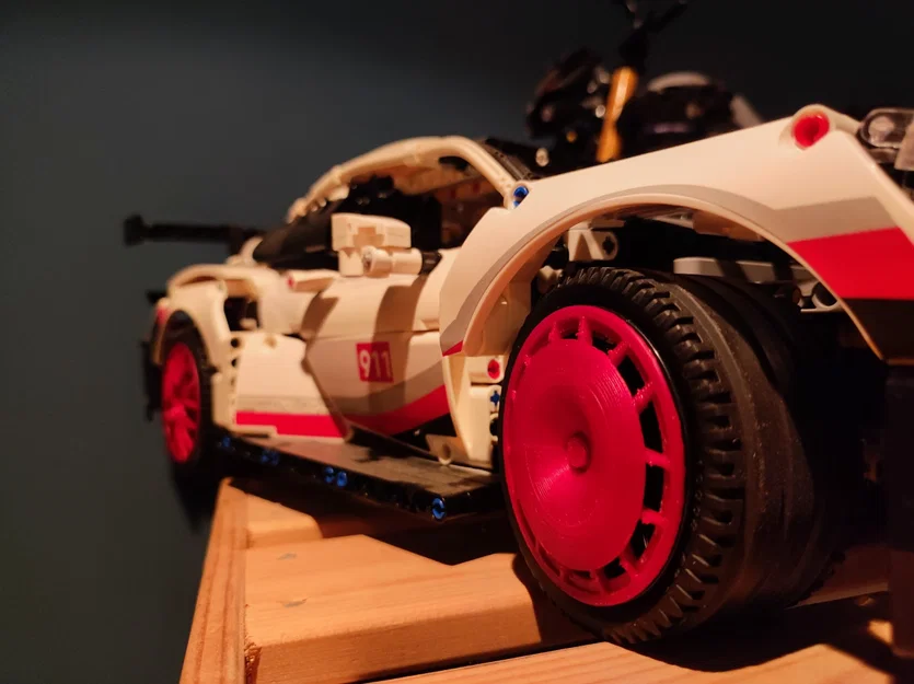 Ốp mâm bánh xe 3D độc đáo cho mô hình Lego Technic - Image 7