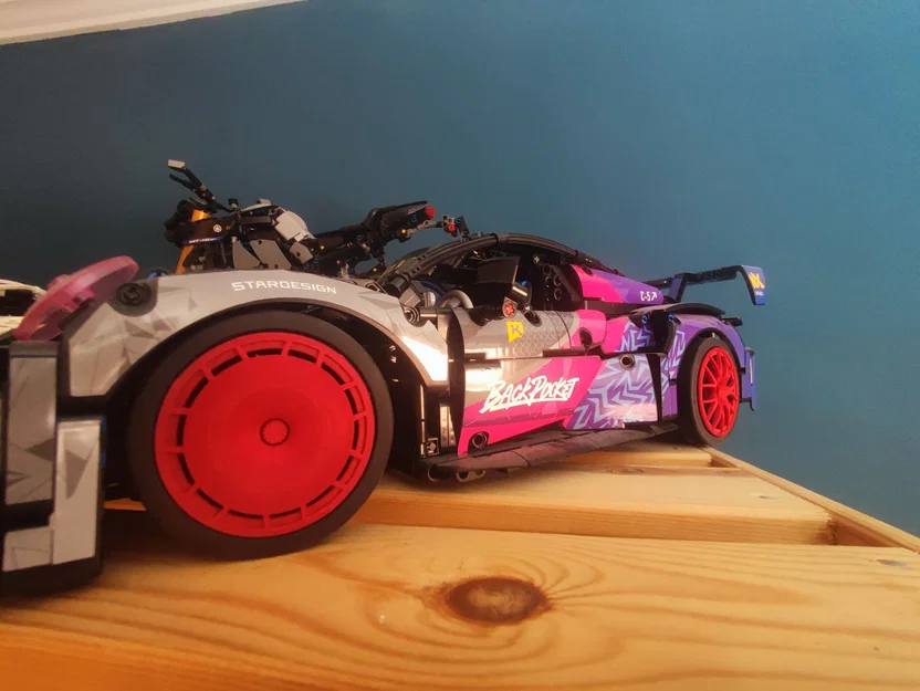 Ốp mâm bánh xe 3D độc đáo cho mô hình Lego Technic - Image 13