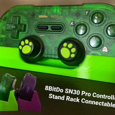 Giá đỡ 8BitDo SN30 Pro - Thiết kế thông minh, ghép nối linh hoạt
