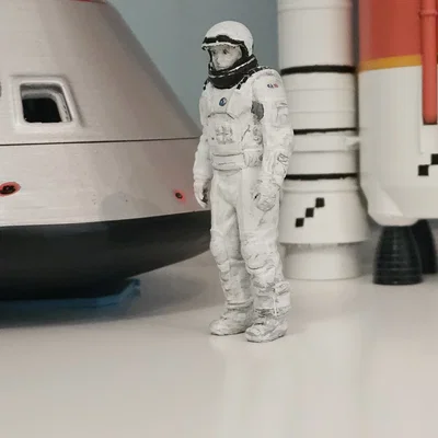 Mô hình phi hành gia Cooper - Interstellar (File 3D in ấn)