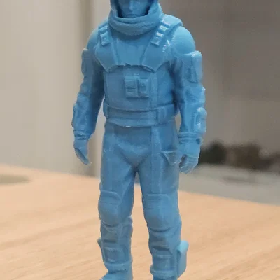 Mô hình phi hành gia Cooper - Interstellar (File 3D in ấn)