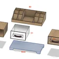 Khay Đựng Đồ Đa Năng ORGANIZZATORE GT587 Cho Bàn Làm Việc Gọn Gàng - Thumbnail 4