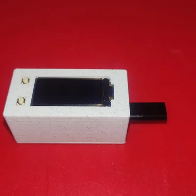Case cho PicoW kết hợp OLED 1.3 của JayFabra (Bản mở rộng thêm 3mm)