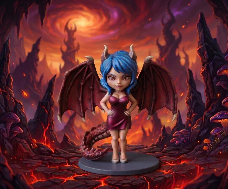 Infernia – Nữ Hoàng Vực Thẳm Rực Lửa - Image 2