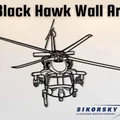 Mô hình tranh treo tường Sikorsky MH-60L DAP "Black Hawk" - Thumbnail 1