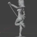 Mô hình 3D nhân vật nữ Waifu Generica ấn tượng - Thumbnail 3