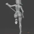 Mô hình 3D nhân vật nữ Waifu Generica ấn tượng - Thumbnail 4