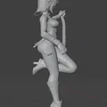 Mô hình 3D nhân vật nữ Waifu Generica ấn tượng - Thumbnail 5